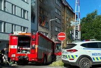 Výbuch bytu v pražských Holešovicích! Jeden mrtvý, dva zranění