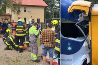 Nářek, sténání, amputace: Svědci popsali peklo po havárii vlaku u Perninku