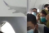 Silné turbulence házely s letadlem jak s hadrovou panenkou: Vyděšení pasažéři se báli o život