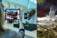 Nedaleko pražského letiště se promenádují dinosauři. Dosud jen virtuální, brzy i „skuteční“
