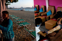 Opuštěné pláže a prázdné bary v turistickém ráji. Koronavirus devastuje Thajsko