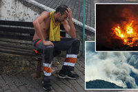 Řecko v plamenech: Dovolenkový ráj trápí rozsáhlé požáry, živel se nedaří zkrotit