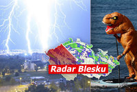 Po tropech se do Česka řítí bouřky. Mohou být silné, sledujte radar Blesku