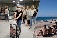 Obavy z dovolené v Řecku: Brity čeká karanténa. Sledují i Česko