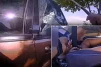 Policista zachránil kolabující miminko z rozpáleného auta: Uvnitř bylo přes 50 °C!