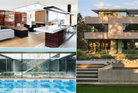 Tenhle luxus stojí na Hanspaulce! Z vily za 300 milionů je vidět na Hrad, má prosklené patro i vnitřní bazén