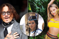 Johnny Depp má nový objev: Randí s dcerou Apanači!