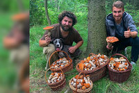 Fotka, která „nadzvedla“ tisíce houbařů! Jiří s Dominikem našli 700 křemenáčů!