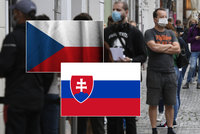 Slovensko rozhodne, jestli Česko „zčervená“. Samo ale řeší rapidní šíření viru