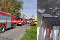 Výbuch v Mohelnici patrně zapříčinila varna drog: Podezřelý se schovával ve sklepě