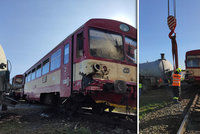 V Kunovicích se srazil vlak s traktorem: Zranilo se pět lidí