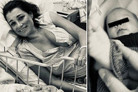 Alena Šeredová odhalila dojemné foto z porodnice: Být mámou je sexy!