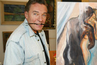 Obraz Karla Gotta v aukci netáhl... Mohlo za to příliš mnoho erotiky?!