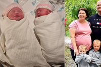 Maminka skončila kvůli koronaviru v umělém spánku: Po probuzení porodila zdravá dvojčata