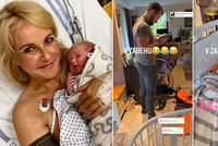 Vendula Pizingerová 3 dny po porodu: Už je doma!