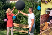 Těhotná Miss Fajksová prasknutím balónku odhalila pohlaví dítěte! Zklamání?