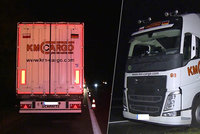 Polák ujel s kamionem po dálnici D5 šest kilometrů v protisměru: Před policisty se pozvracel