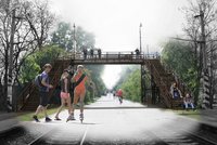Vlaky nahradí cyklisté a běžci. V Praze 10 vznikne „zelená páteř města“
