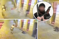 Děsivé záběry teroru ve Vídni: Devět minut od prvního výstřelu byl vrah mrtvý! Zabil 4 lidi