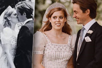 Nové záběry z tajné svatby princezny Beatrice! Jaký byl první polibek novomanželů?