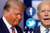 Facebook a Twitter sklízejí během voleb v USA pochvaly. Za boj s fake news i Trumpem