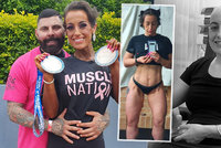 Matka sedmi dětí (31) trpící rakovinou se rozhodla splnit si přání: Zhubla 24 kilo a zúčastnila se fitness soutěže!