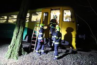 Tragédie na kolejích: Vlak ve Zbraslavi srazil ženu, na místě zemřela
