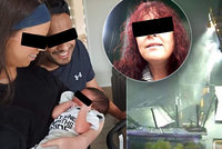 Prostitutka (46) údajně podpálila postel svého klienta: Při požáru zemřela rodina s novorozencem!