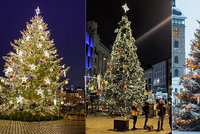 Mrkněte na rozzářené vánoční stromy z celého Česka! Který je nejkrásnější?
