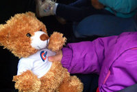 Ve Zlíně se zatoulala tříletá holčička: Domů se vrátila s policejním medvídkem