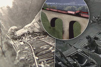 50 let od železniční tragédie u Řikonína: Z viaduktu spadly vagony, 31 mrtvých!