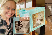 Vánoční překvapení v perníkové chaloupce: Žena si v ní z obchodu přinesla pavouka