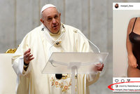 Další svatý omyl? Papež už zase lajkuje nahotinky