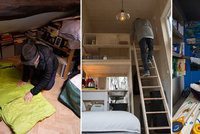 Miniaturní bydlení od Hongkongu po New York: Život v kleci, rakvi nebo mikro-domě na kolech