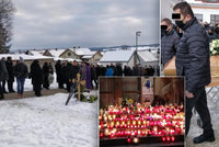 Pohřeb policejního exprezidenta Lučanského (†51): Obřad z reproduktoru i drsná slova