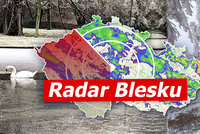 Na Česko udeří mráz, teploty spadnou k -18 °C. A přijde i sněžení, sledujte radar Blesku
