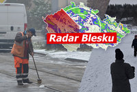 Teploty v Česku spadly k -22 °C. Třeskuté mrazy vystřídá déšť a ledovka, sledujte radar Blesku