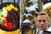 Zimní houbaření mezi Čechy frčí! Eda a Viktor chystají z úlovků „čínu“ i polévku