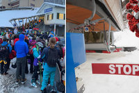 Konec lyžování ve Švýcarsku? Zmutovaný koronavirus ohrožuje provoz skiareálů