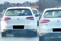 Šokující video: Hazard v Běchovicích! Řidič vezl dítě nepřipoutané, leželo za zadním sklem