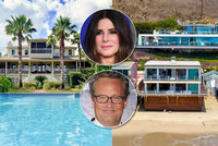 Velké stěhování slavných? Vilky na pláži prodávají Chandler z Přátel i Sandra Bullocková!