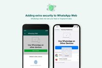 WhatsApp zabezpečuje chat z počítače. Nově se tak přihlásíte přes obličej nebo otisk prstu
