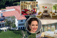 V jakém luxusu bydlí Angelina Jolie? Panství o deseti koupelnách, tělocvična a dům pro hosty!