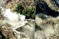 Protrhla se hráz přehrady: Šokující video zachytilo přívalovou vlnu, která smetla až 150 lidí!