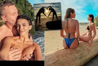 »Erotika na třetí« během dovolené?! Bisexuální modelka Daniela je u moře se snoubencem i milenkou
