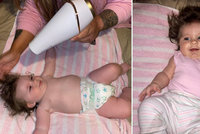 Lucinka se narodila s hustými kudrnatými vlasy: Maminka po porodu nevěřila, že je to její dítě!