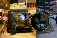 Zásah NCOZ v Letňanech: Pyrotechnik vynesl z domu bednu s neznámým materiálem. Místní se nesměli dívat z oken