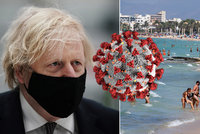 Premiér varoval před dovolenou v zahraničí, upozornil Brity na riziko dalšího lockdownu