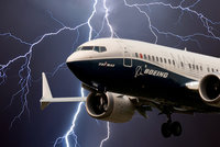 Chvíle hrůzy na palubě Boeingu MAX: Do čumáku těsně před přistáním uhodil blesk
