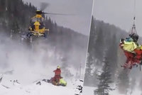 Dramatické video ze záchrany zavalené skialpinistky (†35): Ostatní lyžaři se na ni vykašlali